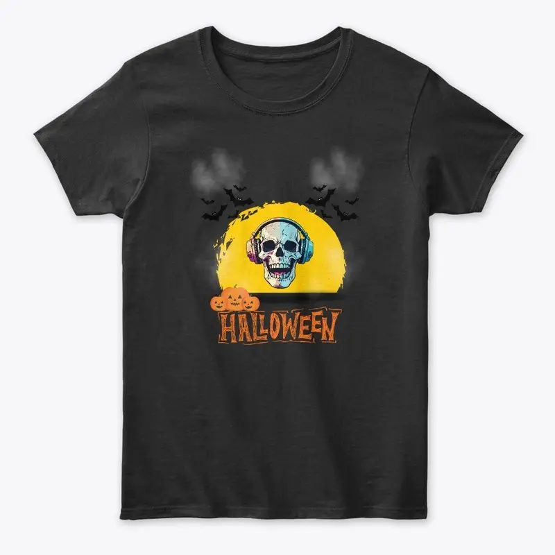 halloween |skull  Halloween T-Shirt