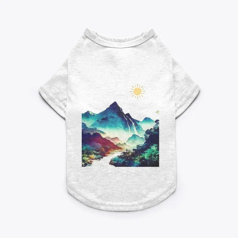 mountain with jungle T-Shirt