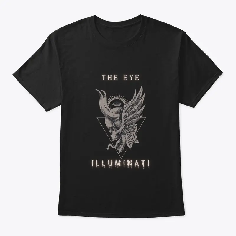 THE EYE| ILLUMINATI|SKULL Halloween TEES