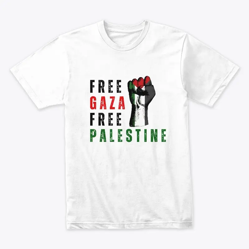 Free Gaza & Palestine tees