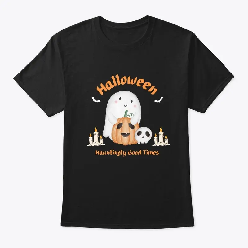 cute ghost| Halloween | pumpkin tees 