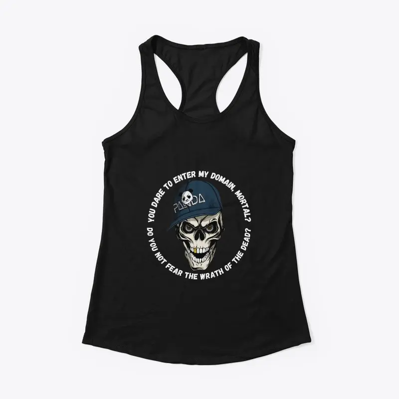 you try to enter my domain tshirt| skull