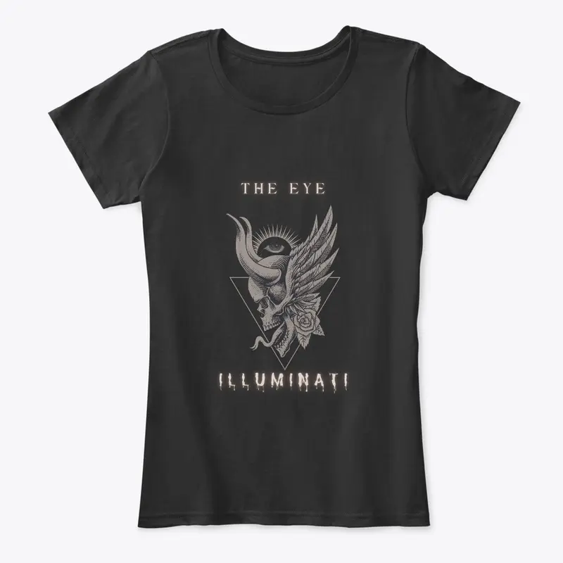 THE EYE| ILLUMINATI|SKULL Halloween TEES