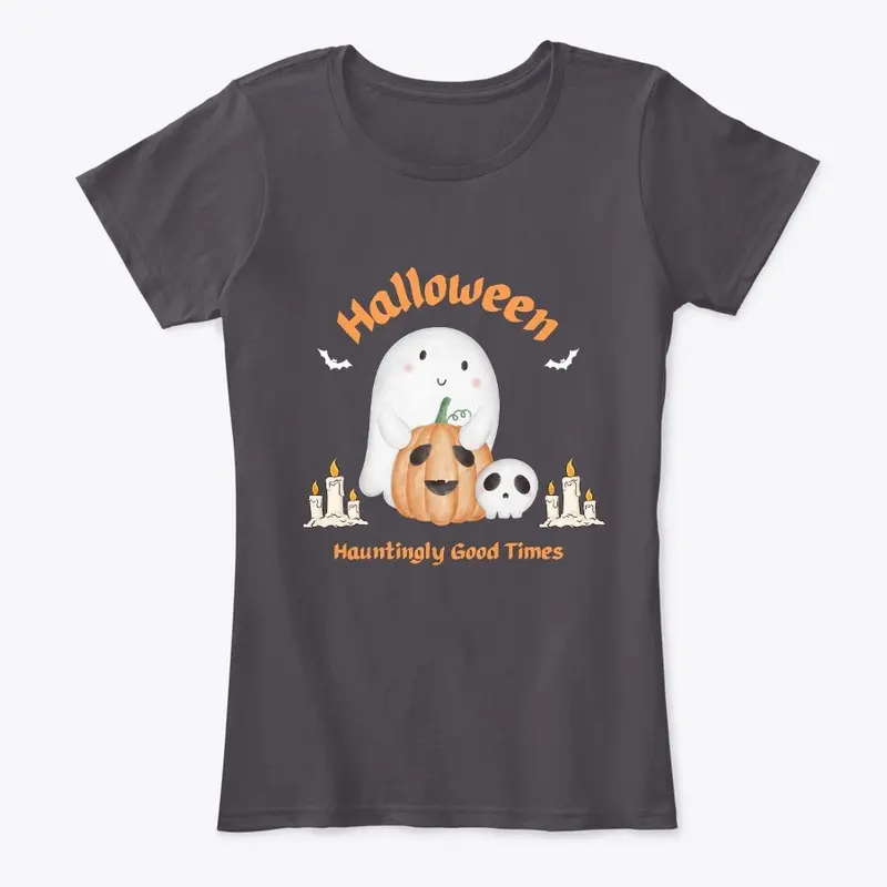 cute ghost| Halloween | pumpkin tees 